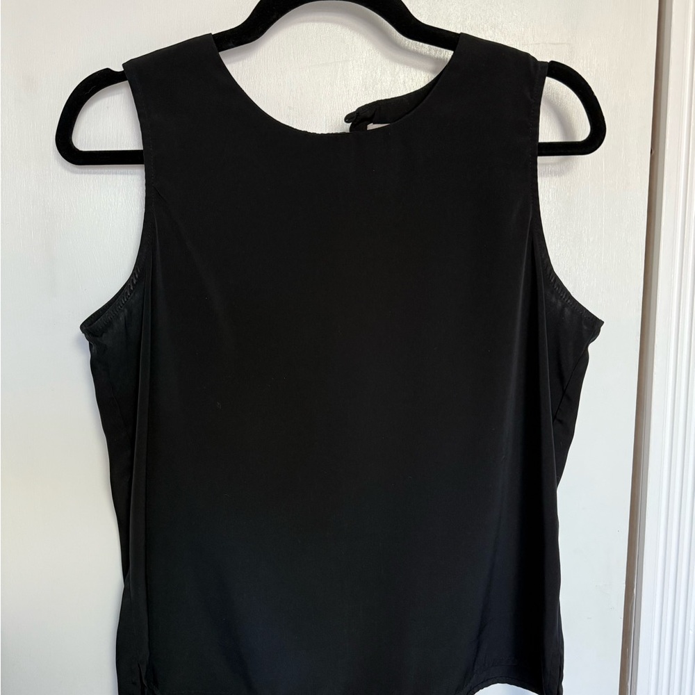 Elegant Black Sleeveless Top